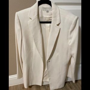 White blazer